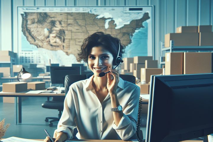 un agente de carga en estados unidos c6cd