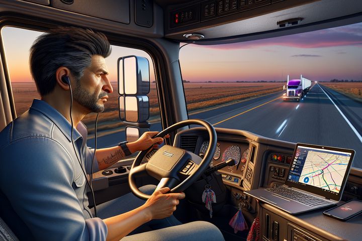 un chofer de camion en estados unidos 22ef