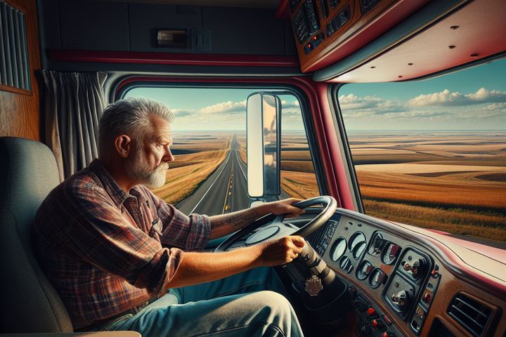 un conductor de camion en estados unidos 6c5c