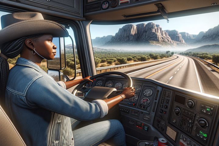 un conductor de tractomula en estados unidos 7f55