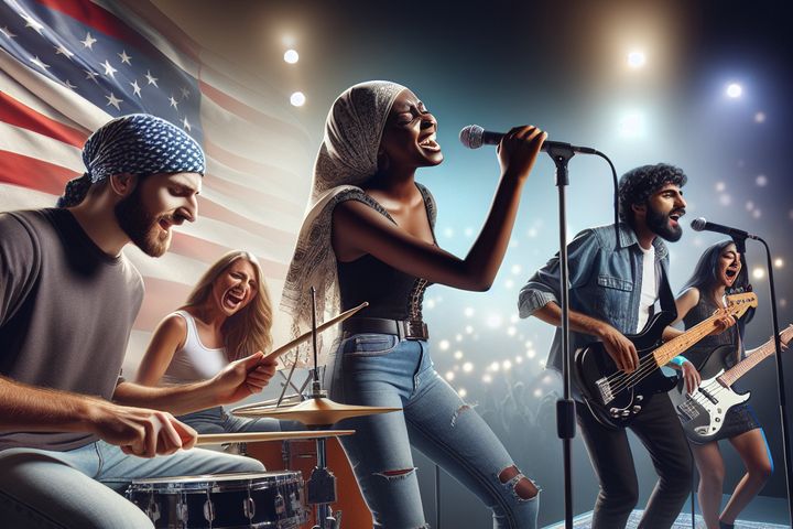 un conjunto musical en estados unidos c750