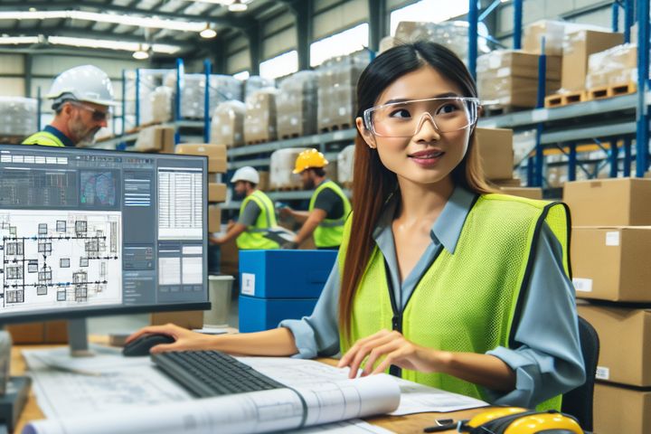 un ingeniero de logistica en estados unidos 696b