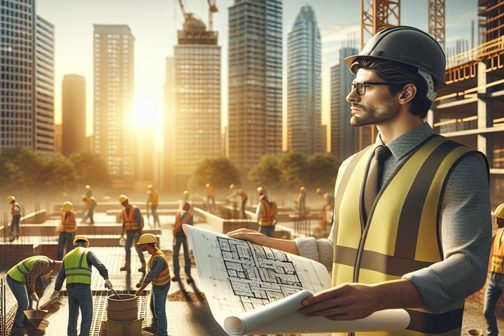 un maestro de obras en estados unidos c652