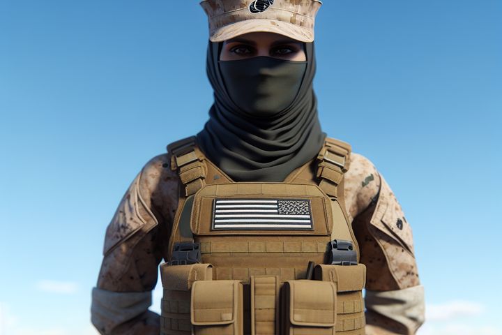 un marine en estados unidos b509