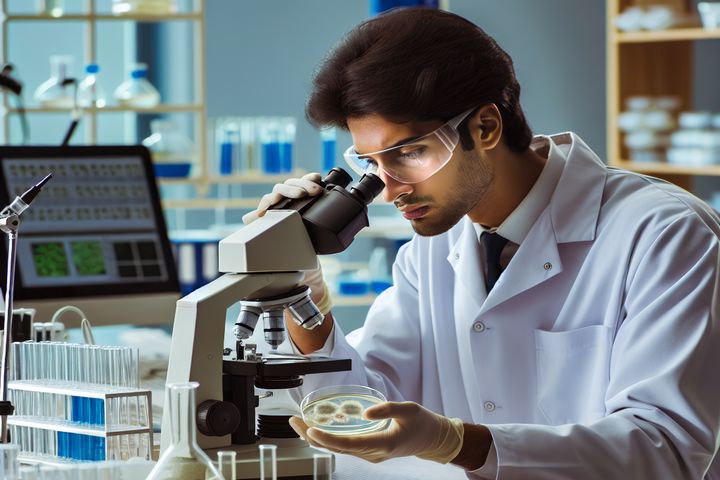 un microbiologo en estados unidos 490e