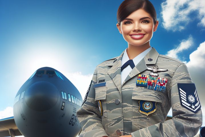 un militar de la fuerza aerea en estados unidos c643