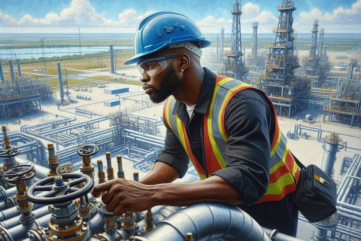 un operador de planta petrolera en estados unidos dc23