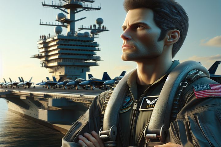 un piloto aviador de la marina en estados unidos e1da