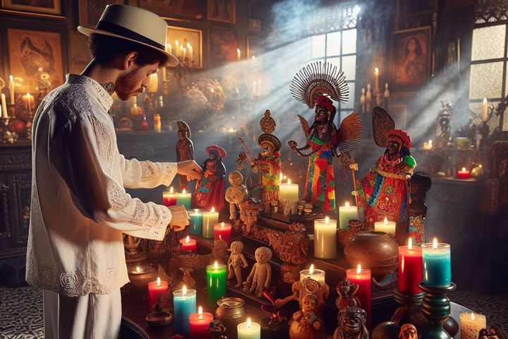 un santero en estados unidos 9474