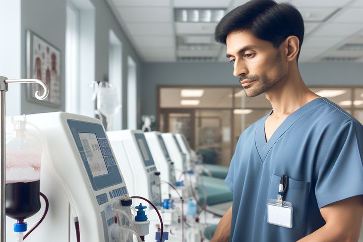 un tecnico en hemodialisis en estados unidos b326
