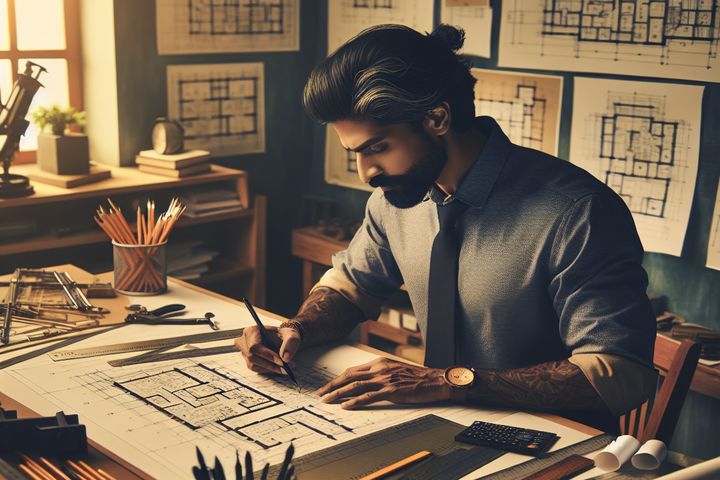 una diseñador de planos en estados unidos 61ba