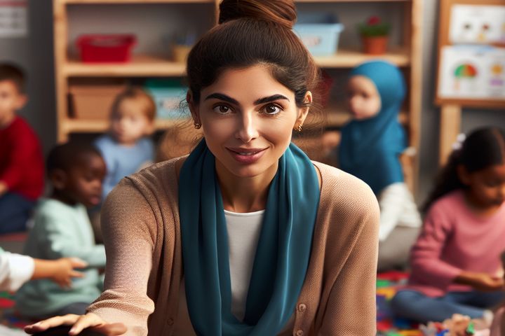 una maestra de ninos especiales en estados unidos 1936